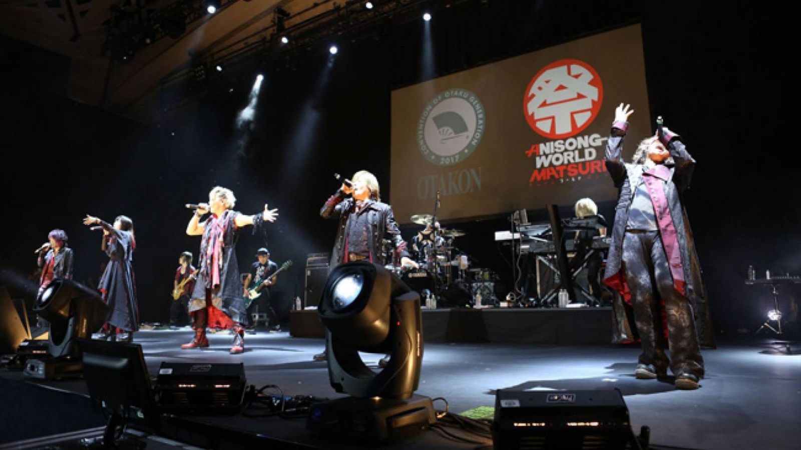 Anisong World Matsuri at Otakon - JAM Project and T.M.Revolution © David Weaver