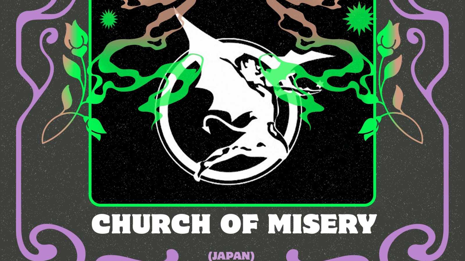 Toukokuussa useita raskaita festarikeikkoja: Church of Misery esiintyy Helsingissä, SEX MESSIAH Hyvinkäällä © Church of Misery / Sonic Rites Festival. All rights reserved.
